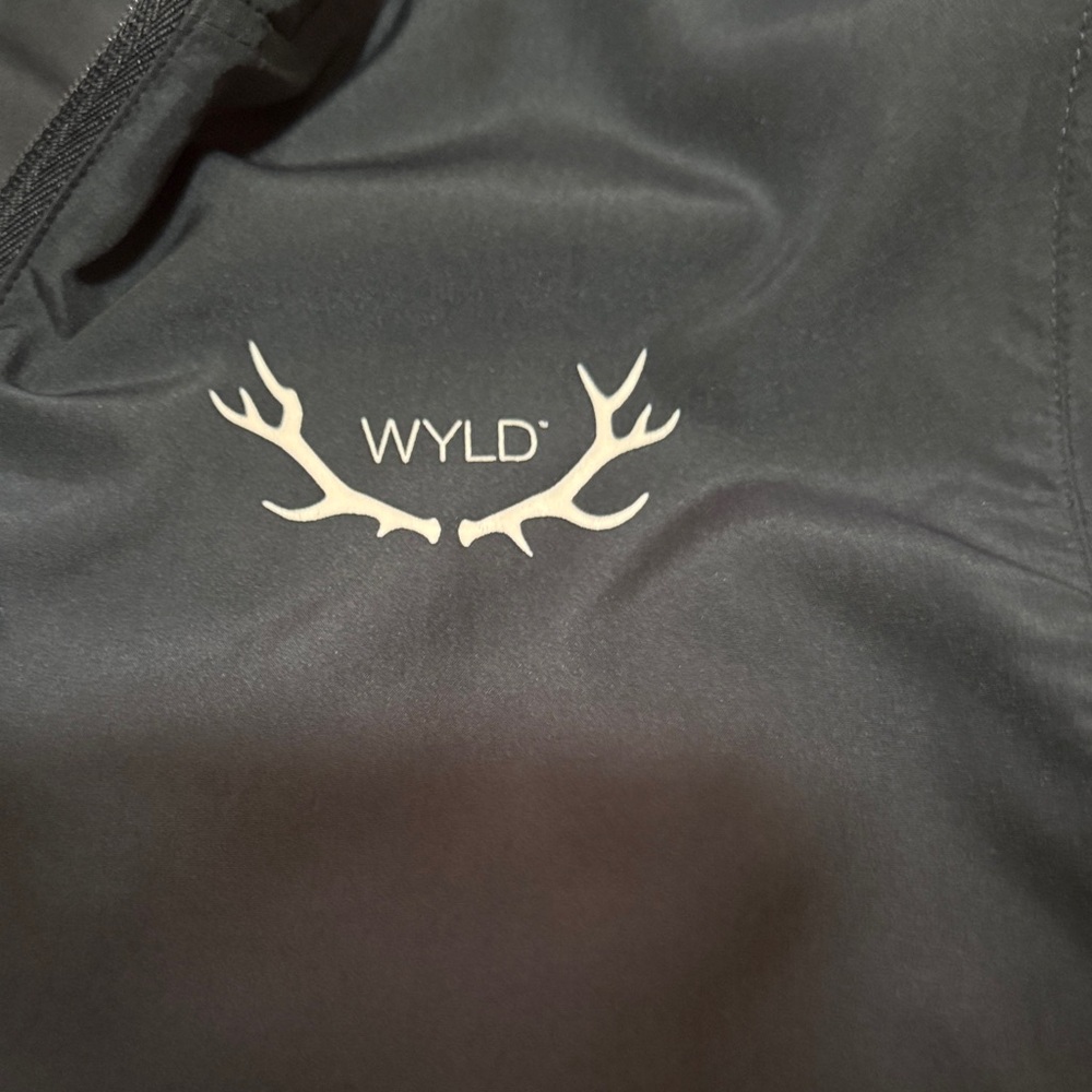 WYLD Navy Hooded Rain Jacket - Picture 2 of 4